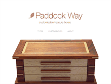 Tablet Screenshot of paddockway.com